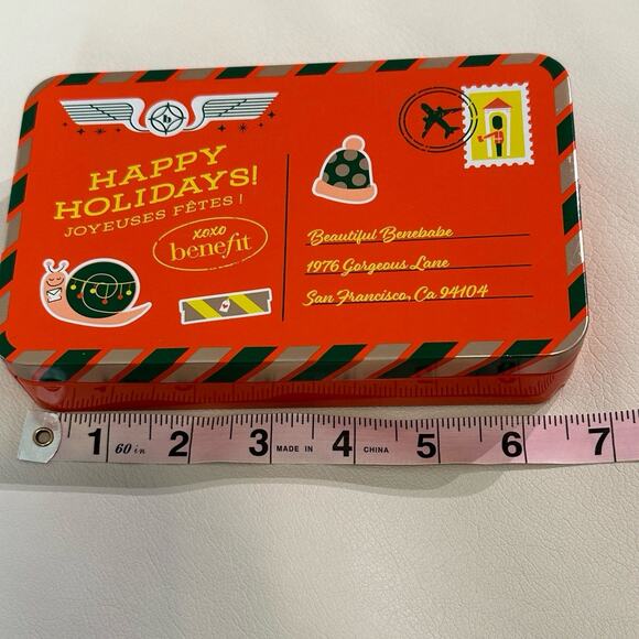 Benefit Cosmetics Metal Makeup Container - Picture 6 of 6